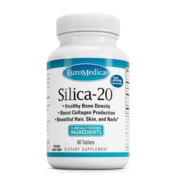 EuroMedica Silica-20 - 60 Tablets (30 Servings)
