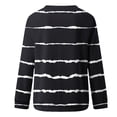 thumbnail image 4 of WRKEKC Chandail en Molleton Mode Tendance pour Femmes, Chandail à Manches Longues Col Rond avec Motifs Uniques pour Style Décontracté Mode Urbaine Noir P, 4 of 5
