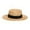 Khaki1, variant on Mens Womens Beige Straw Boater Hat Black Ribbon Detail Hat Lightweight Breathable Casual Elegant Summer Outdoor & Beach Sun Protection Cap