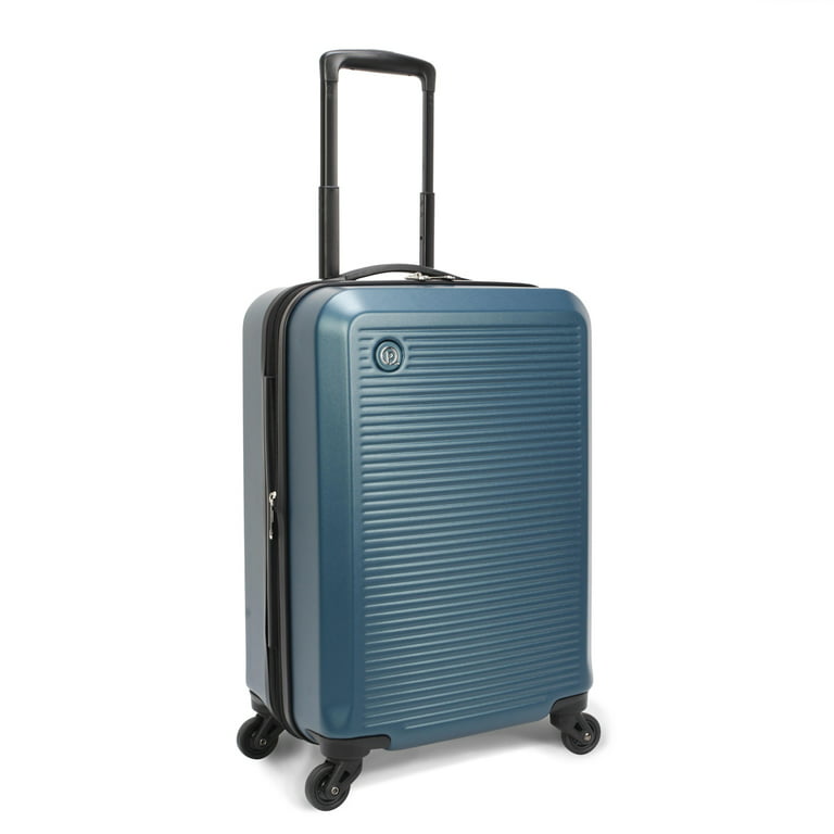 Protege Protg 20 inch Hardside Carry-On Spinner Luggage, Matte Blue ( Exclusive)