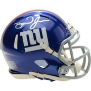 Daniel Jones Autographed Mini Helmet - Speed Rookie Fanatics COA - Fanatics Authentic Certified