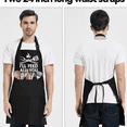 thumbnail image 3 of ACDANC Cooking Aprons for Men,Flexible Daily Shield Mens Apron,Practical Adjustable Fit Waterproof Apron,Multi-Use Pocket Design Cooking Aprons for Kids,, 3 of 4