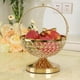thumbnail image 4 of Cristal metal Base Frutero de de Decoración Ocasiones Adorno, 4 of 9