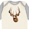 thumbnail image 4 of Inktastic Deer Head Hunter Boys or Girls Long Sleeve Baby Bodysuit, 4 of 5
