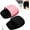 Black+Pink, variant on Heated Mouse Pad Hand Warmer, USB Hand Warmer Mouse Pad for Desk, Ergonomic Heating Gaming Mouse Pad Mat with Wrist Rest, Plush Heated Mouse Pad for Computer, Office, Study