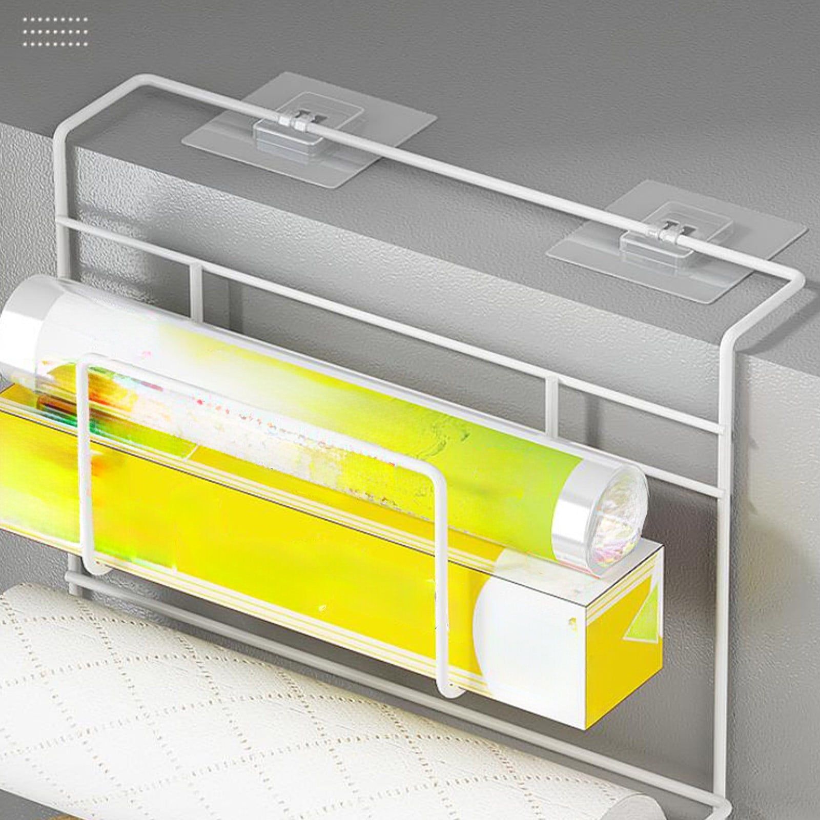Rewenti 6 Multifunctional Refrigerator Hanging Rack, Kitchen Supplies Shelf, Spice Organizer for Refrigerator Side Storage