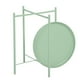 thumbnail image 2 of Buro Mesa de Centro Blanca con Bandeja Mesa Auxiliar de Metal,Verde FurnitureR Moderno, 2 of 6