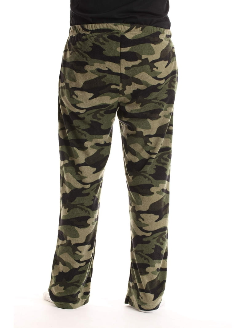 followme Microfleece Mens Buffalo Plaid Pajama Pants with Pockets