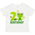 thumbnail image 3 of Inktastic 2nd Birthday Princess Frog Girls Toddler T-Shirt, 3 of 5