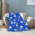 thumbnail image 5 of Rubber Duck Throw Blanket Soft Fleece Blanket Men Women Gift for Kids Boys Girls for Party Couch Sofa Bed Deco Blankets 60x50, 5 of 5