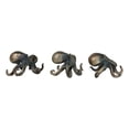 thumbnail image 6 of See Hear Speak No Evil Nautical Marine Sea Octopus Tentacles Figurines Set Of 3, 6 of 9