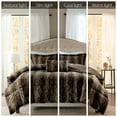 thumbnail image 2 of King 4PC Faux Fur Comforter Set, 2 of 5