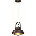 thumbnail image 2 of Volume Lighting V3271-79 9" Wide Mini Pendant - Bronze, 2 of 2