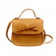 thumbnail image 3 of Sonducket Bolso de hombro TureClos, bolso de mano con lazo de cuero PU, bolso de compras para niña, bolso para niño, regalo Bolsas de mensajero y de hombro amarillo Sonducket AP000940-02, 3 of 6