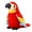 Red, variant on Musuos Talking Stuffed Parrot Repeat, Electronic Bird Speaking Pet