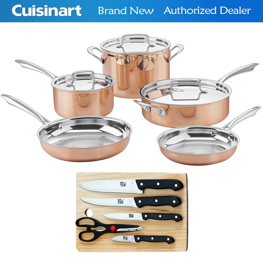 cuisinart copper skillet