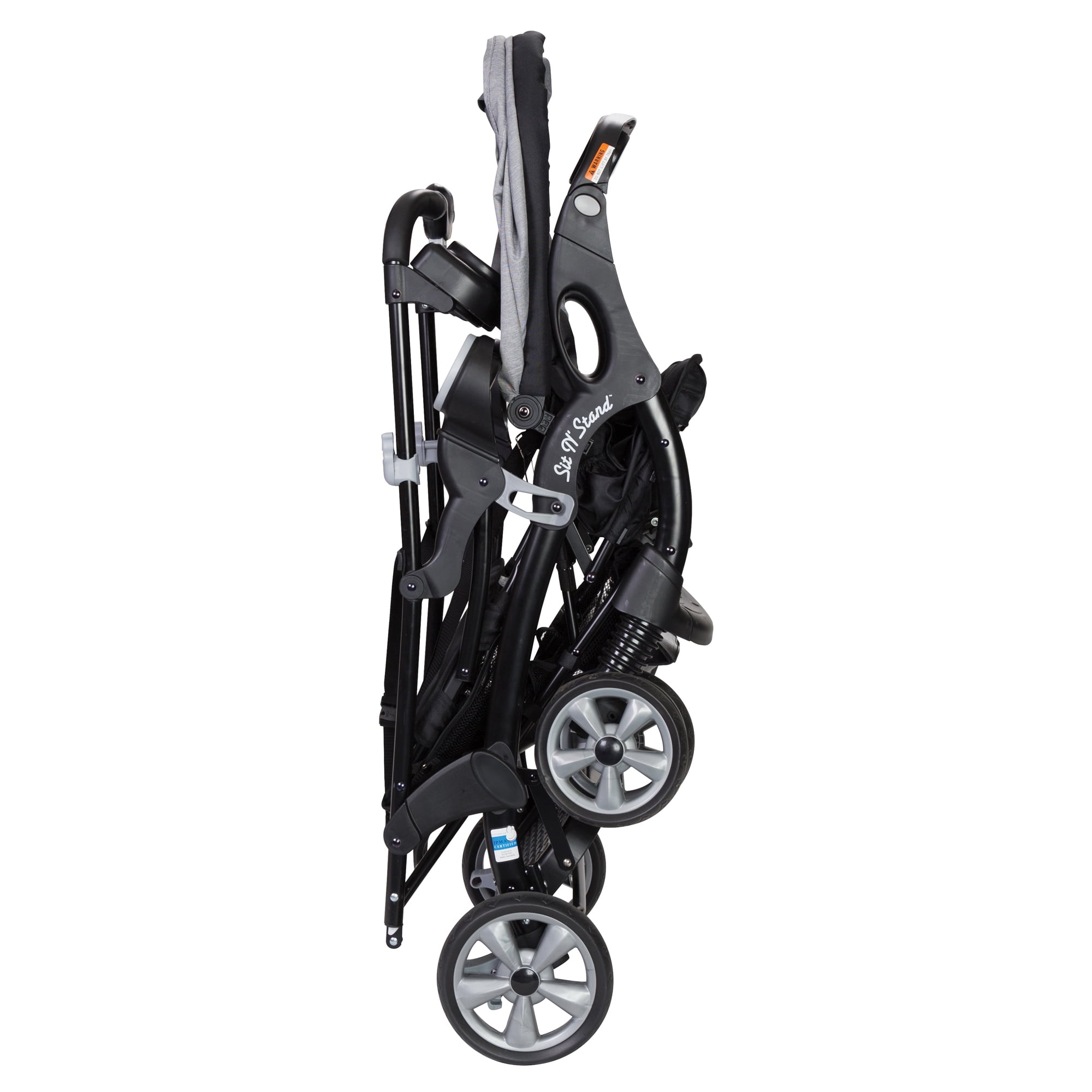 sit and stand snap fit double stroller