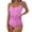 Pink, variant on Vedolay Womens Plus Size Swimsuit Women's Floral Print Spaghetti Strap Bikini Bathing Suit 2 Piece Swimsuits,Pink L