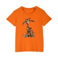 thumbnail image 1 of RXIRUCGD 2025 Vêtements d'Été pour Enfants T-shirt Imprimé Mode Mignon Col Rond Manches Courtes, 1 of 5