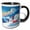 Black/White, variant on 3drose, Vail, Colorado. Skiing in America. Cool Art Gift for Girls, Women, 11oz Mug