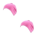 thumbnail image 2 of Qarigey Beanie Caps Delicado Simple Cómodo Estilo simple Mujeres Hombres Ropa Accesorio con color sólido para decoración Rosa Rosado 2piezas Qarigey CBP302120, 2 of 5