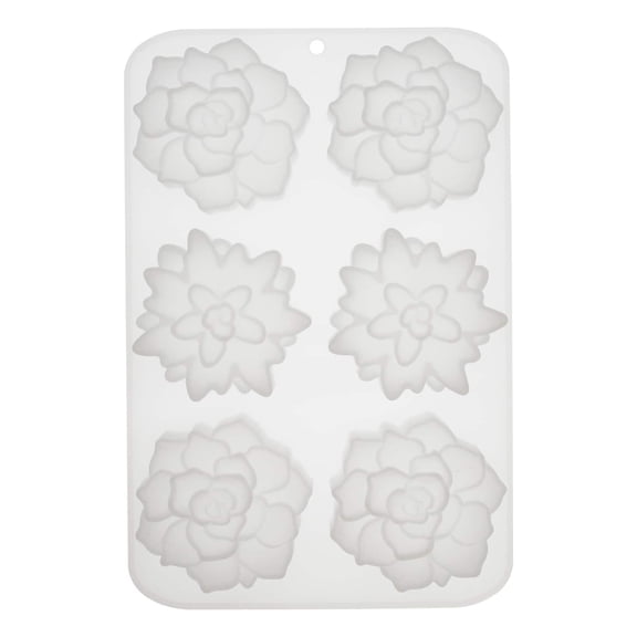 12 Pack: Silicone Succulent Soap Mold by Make Market