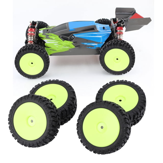 Neumáticos De Coche Para 144001, Neumático De Rueda Verde Fluorescente Para 124018 Piezas De Mejora De Caucho Compatible Para Reemplazo