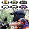 thumbnail image 3 of Ski Goggles Motor Cycling Sunglasses with Anti-slip Adjustable Band Sunshade Windproof Dust-proof Block UV Light Clear View Sunglasses for Skiing Off-Road Racing, 3 of 8