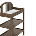 thumbnail image 5 of Graco Olivia Infant Wood Changing Table with Changing Pad, Hazelnut, 5 of 13