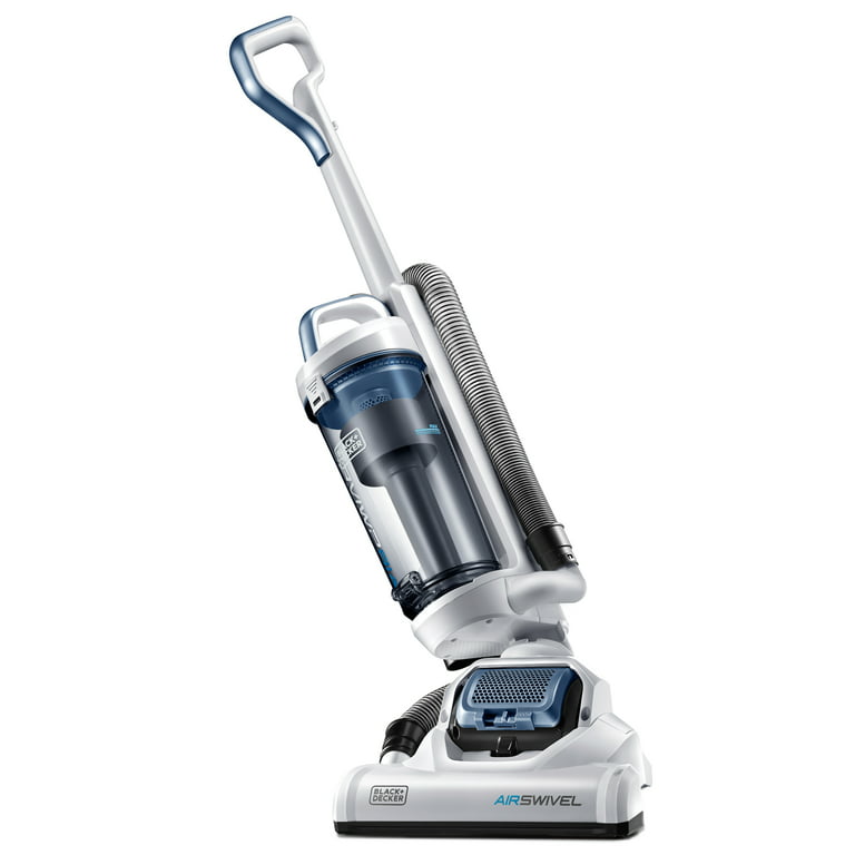 Black + Decker Bagless Air Swivel Upright Vacuum, Blue, BDASL109