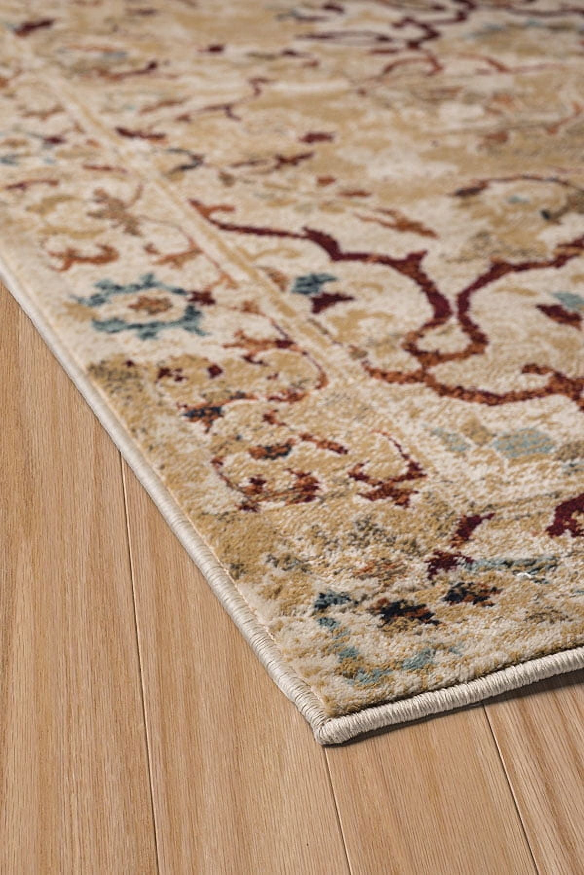 United Weavers Amarna Villa Bella Distressed Taupe Woven Olefin Area Rug or Runner