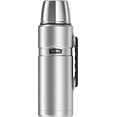 thumbnail image 1 of Thermos Bouteille de Boisson Isotherme sous Vide de 68 Onces en Acier Inoxydable King avec Poignée, Acier Inoxydable, 1 of 6
