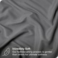thumbnail image 2 of Bare Home Pillow Sham Set - Premium 1800 Collection - Double Brushed - Euro, Gray, 2 of 7