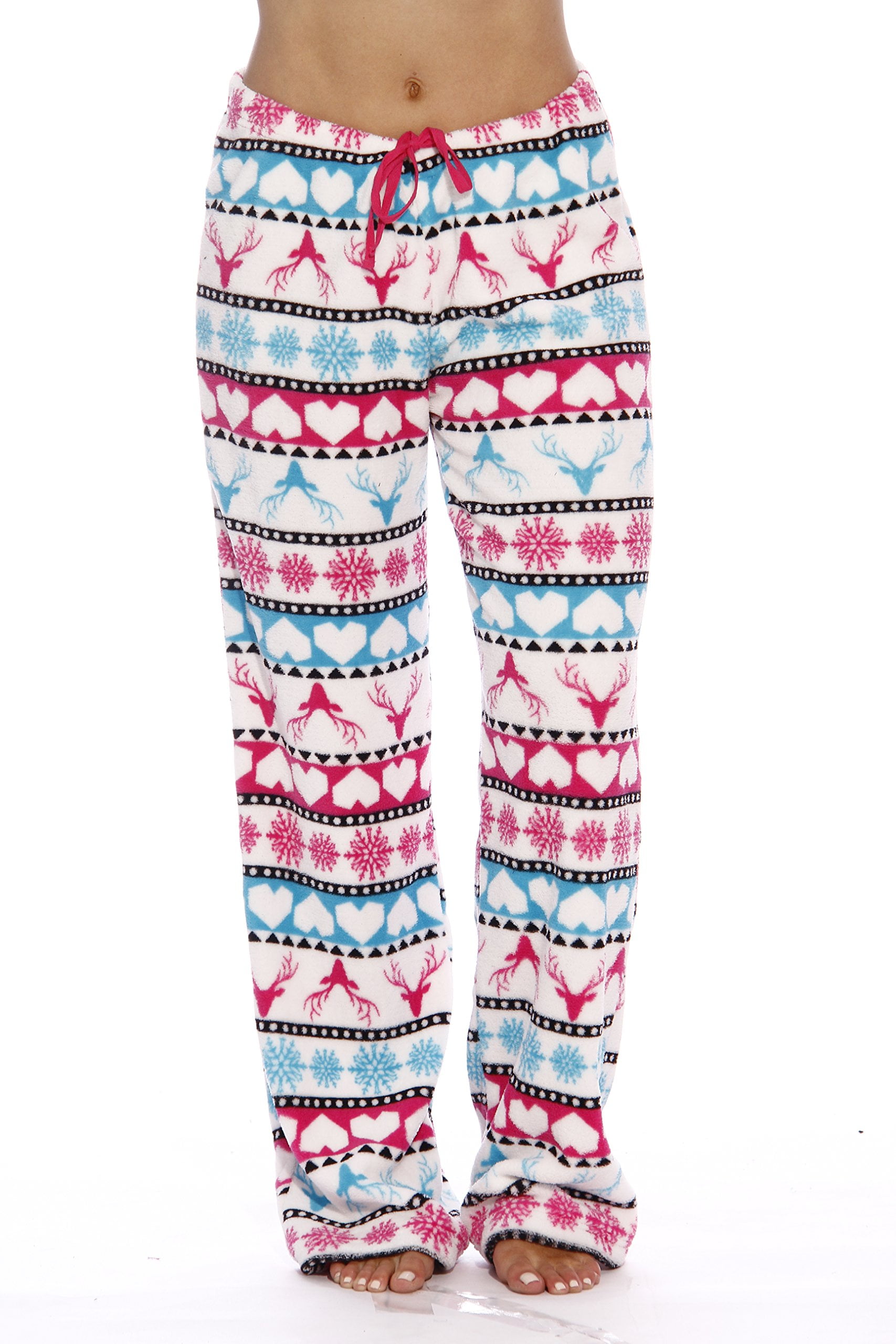 6339-10168-1X Just Love Women's Plush Pajama Pants - Petite to Plus ...