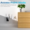 thumbnail image 6 of WiFi Extender Signal Booster, Next Generation Internet Booster for Home, 4X Faster Speeds, Covers up to 10,000 sq.ft, Wi-Fi Repeater with Ethernet Port, Wireless Long Range Amplifier, Easy Setup in B, 6 of 6