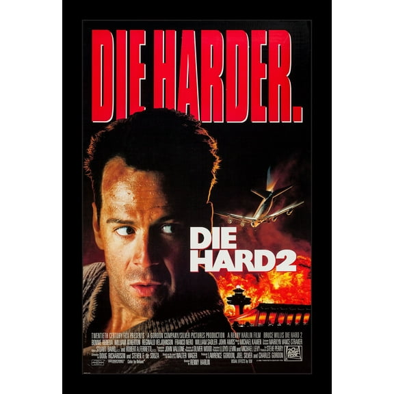 DIE HARD 2 - 11x17 Framed Movie Poster