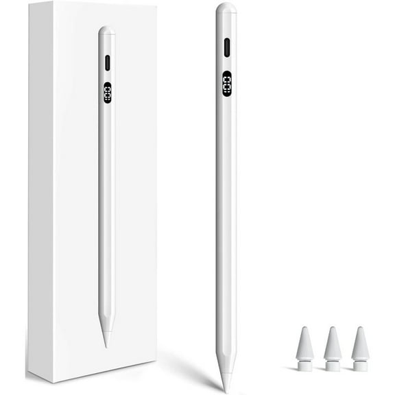 Kapasocap iPad Stylus Pen with 3 Replaceable Tips, for iPad Pro and iPad Air