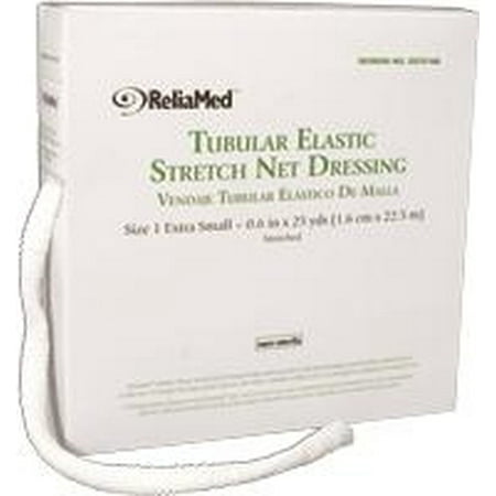Reliamed Tubular Elastic Net ReliaMed Tubular Elastic Stretch Net Dressings - Hand, Arm, Leg and Foot - Size 2, Small (4