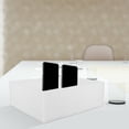thumbnail image 2 of MOVTOTOP 1Pack Multi-Grid Phone Box 36X28X12.5Cm White For Phone Management In Meeting Rooms, 2 of 8