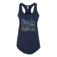 thumbnail image 2 of Wild Bobby, God Grant Me Serenity Courage and Wisdom Prayer Faith, Inspirational/Christian, Women Racerback Tank Top, Navy, Small, 2 of 3