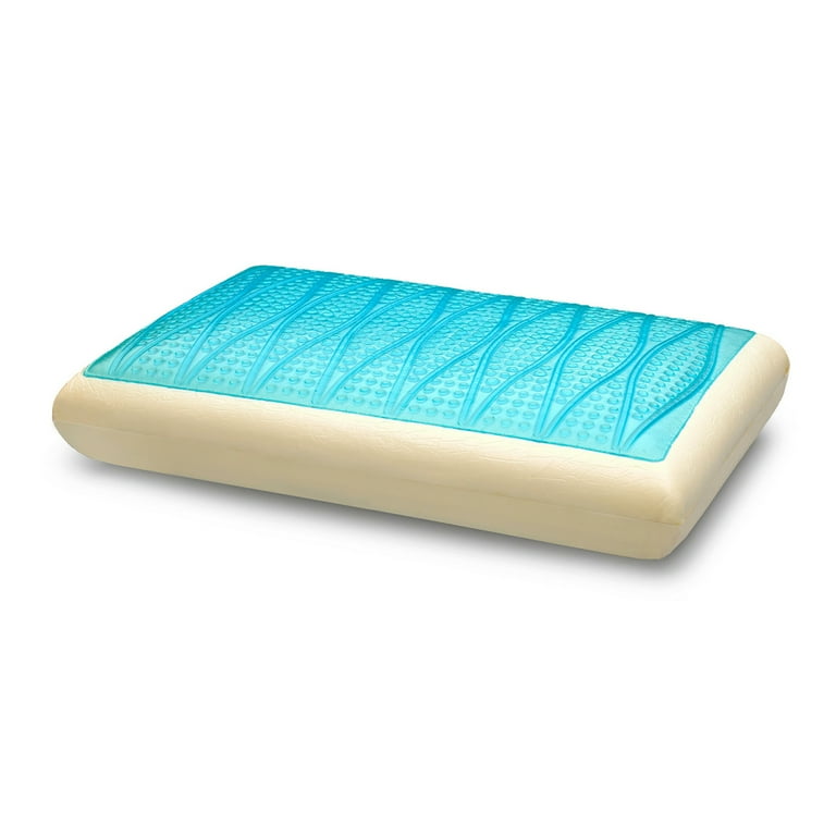 Gel top memory foam cheap pillow