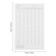 thumbnail image 3 of 30 tarjetas de registro de puntuación de golf, papel recubierto, herramientas de registro de puntuación, 3 of 5