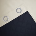 thumbnail image 4 of DONGPAI Blackout Curtains with Thermal Insulated Liner, Cold Blocking Thicken Cotton Drapes Quilted Winter Curtain for Living room Bedroom, 1 Panel, 4 of 7