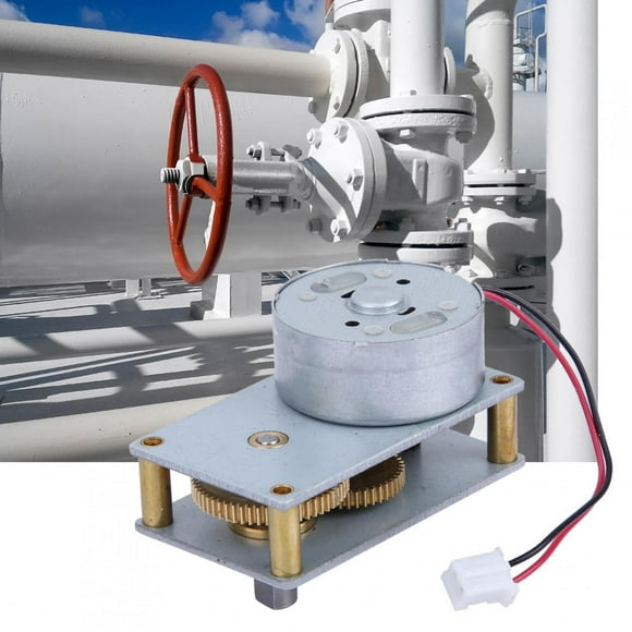 Valve Reduction Motor, 27RPM Zone Valve Motor, Impact Resistant Valve Gear Motor, High For Vending Machine Valve Instrument Security Monitoring