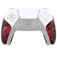 thumbnail image 3 of PlayVital Anti-Skid Sweat-Absorbent Professional Controller Grip for PS5 Controller, Textured Soft Rubber Pads Handle Grips for PS5 Controller - Black Red Camouflage, 3 of 9