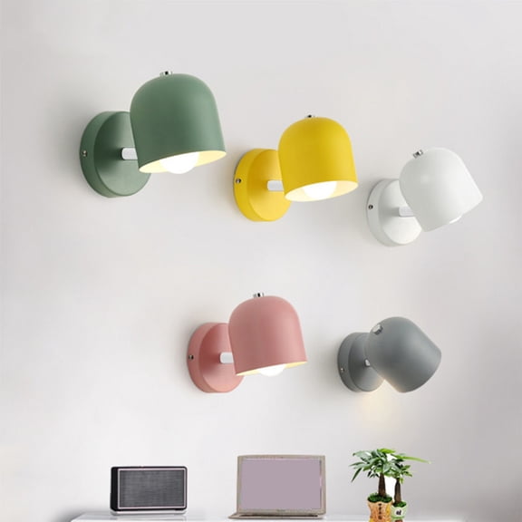 Wall Lamp for Study Bedroom Bedside Led Entrance Lighting with Adjustable Brightness and Modern Design for Cozy Reading and Home Decor Topliu