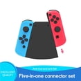 thumbnail image 2 of Portable Ns 5 En 1 Multi Grip Mango Soporte Soporte Cargador Joy-Con Plástico Negro Controlador Accesorio Minnieouse EL010700-00, 2 of 5