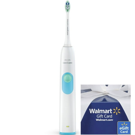 Philips Sonicare ($10 Rebate Available) 2 Series Plaque Control Electric Toothbrush, White/Aqua,