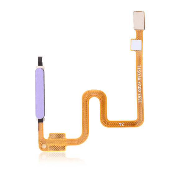 Replacement Fingerprint Sensor Flex Compatible For Xiaomi Redmi Note 9T (Violet)