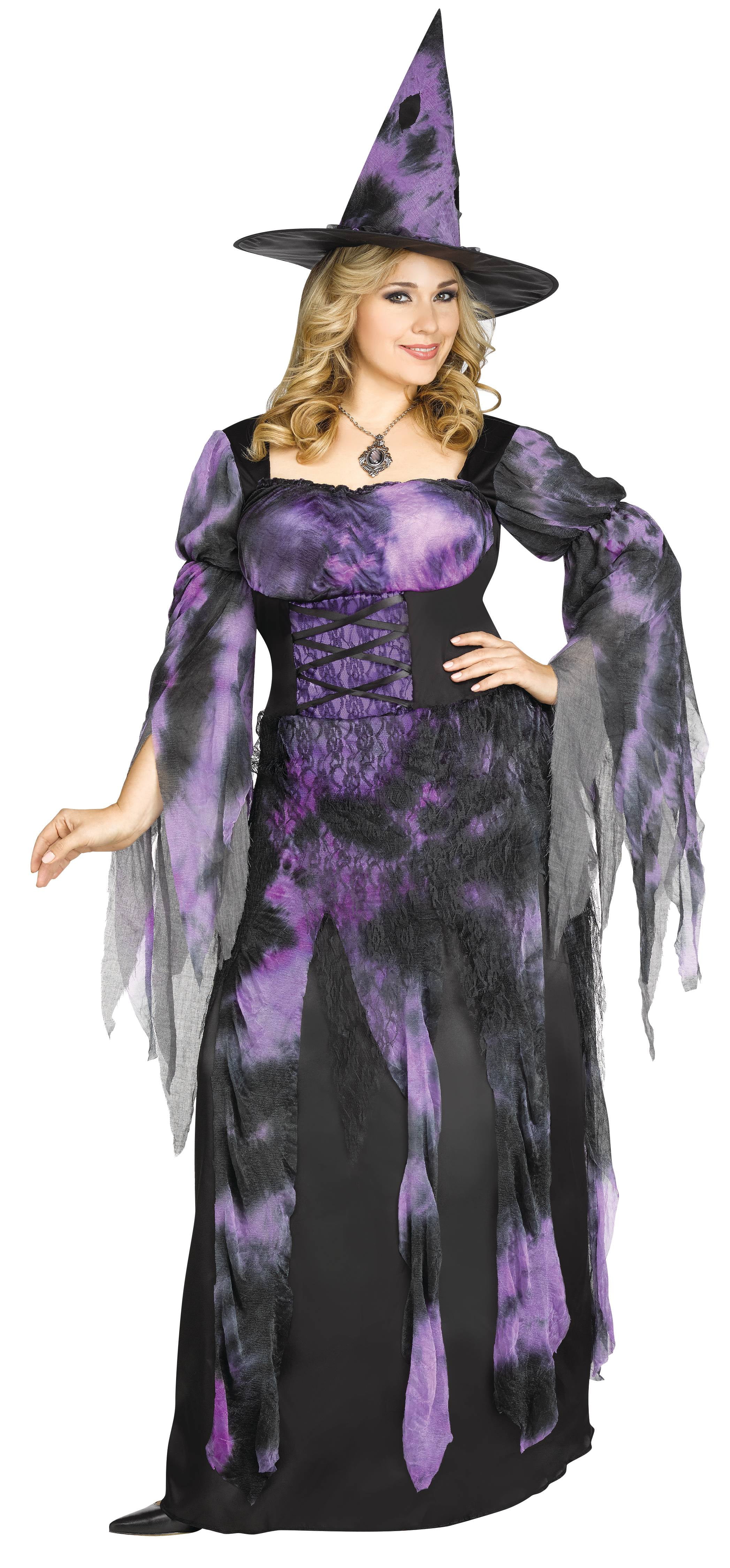 Halloween Woman's Starlight Witch Adult Costume Size Extra ...